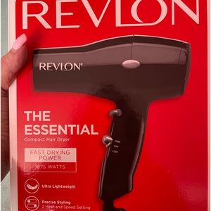 REVLON THE ESSENTIAL COMPACT HAIR DRYER **NEW**